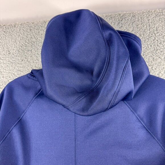 Under Armour LA Hoodie Mens Medium‎ Blue Loose Coldgear Outdoor Sweatshirt Gym - Picture 7 of 12